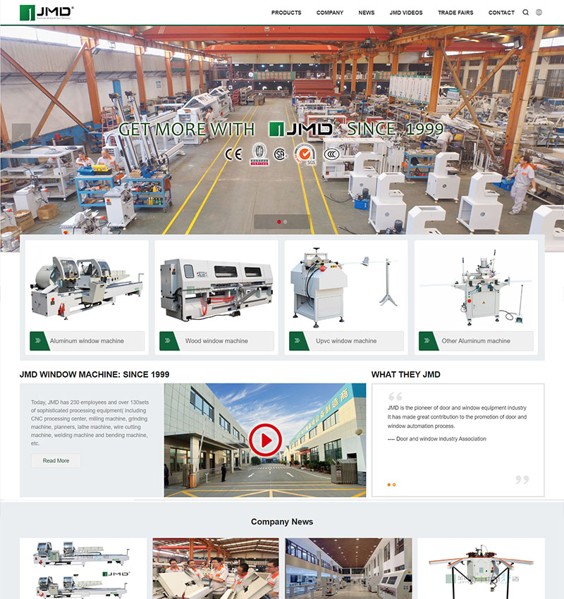 170: JMD: Aluminum Window Machine