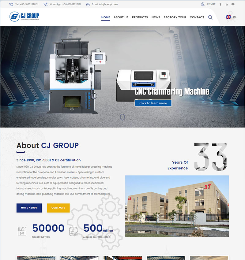 CJ Tubes Machinery