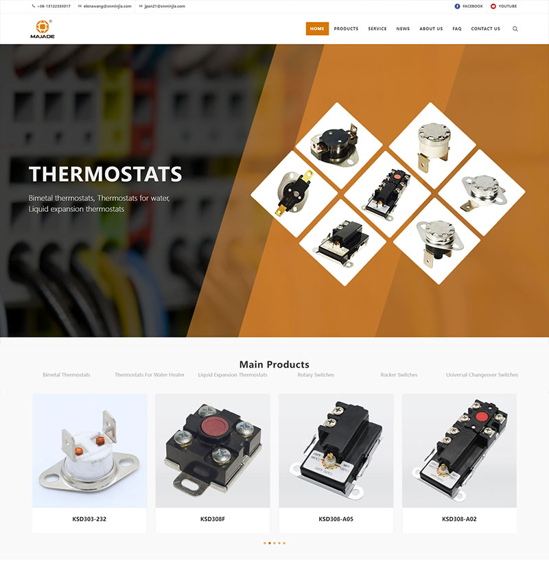 3810: Mingjia: Bimetal Thermostat