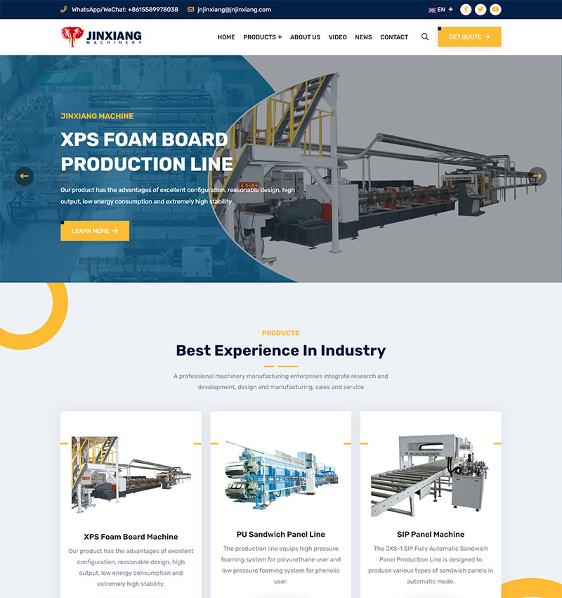 182: XPS Foam Board Machine