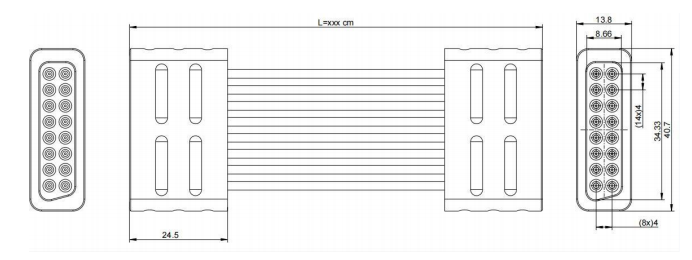 RCHD-HD16-xxxS-4N-40G-60G多通道测试组件