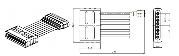 RCHD-SD08-xxxS-6NE-40G-60G多通道测试组件