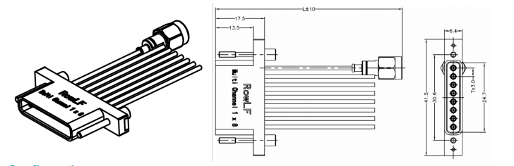 RCRS-SD08-xxxS-4NA-40G-60G多通道测试组件