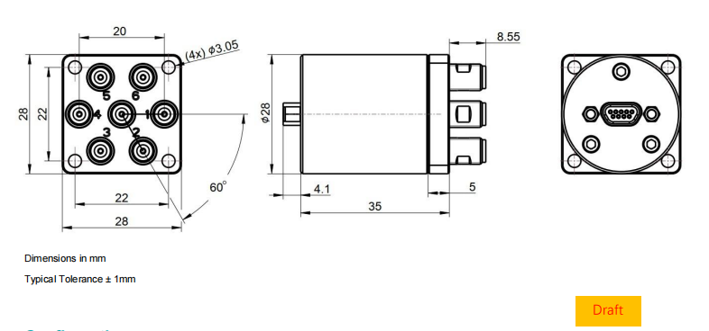 SWH-1P6T-40-0DM-P-射频开关
