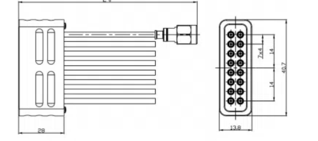 RCHS-SD16-xxxS-4NC-40G-60G多通道测试组件