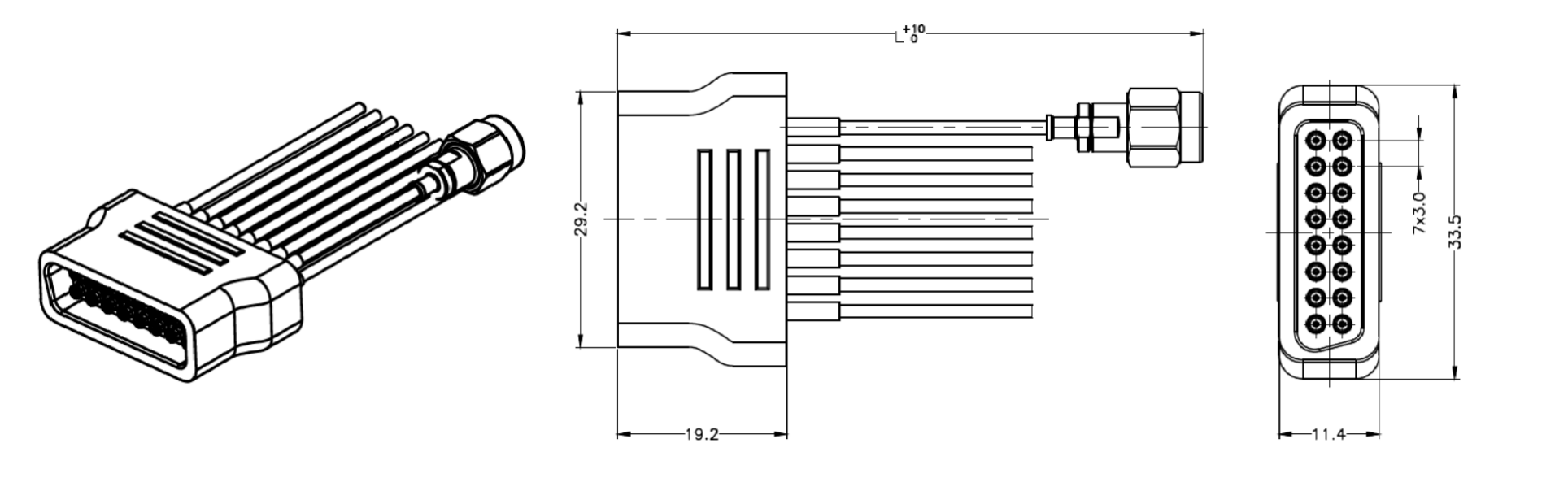 RCRS-SD16-xxxS-4N-40G-60G多通道测试组件